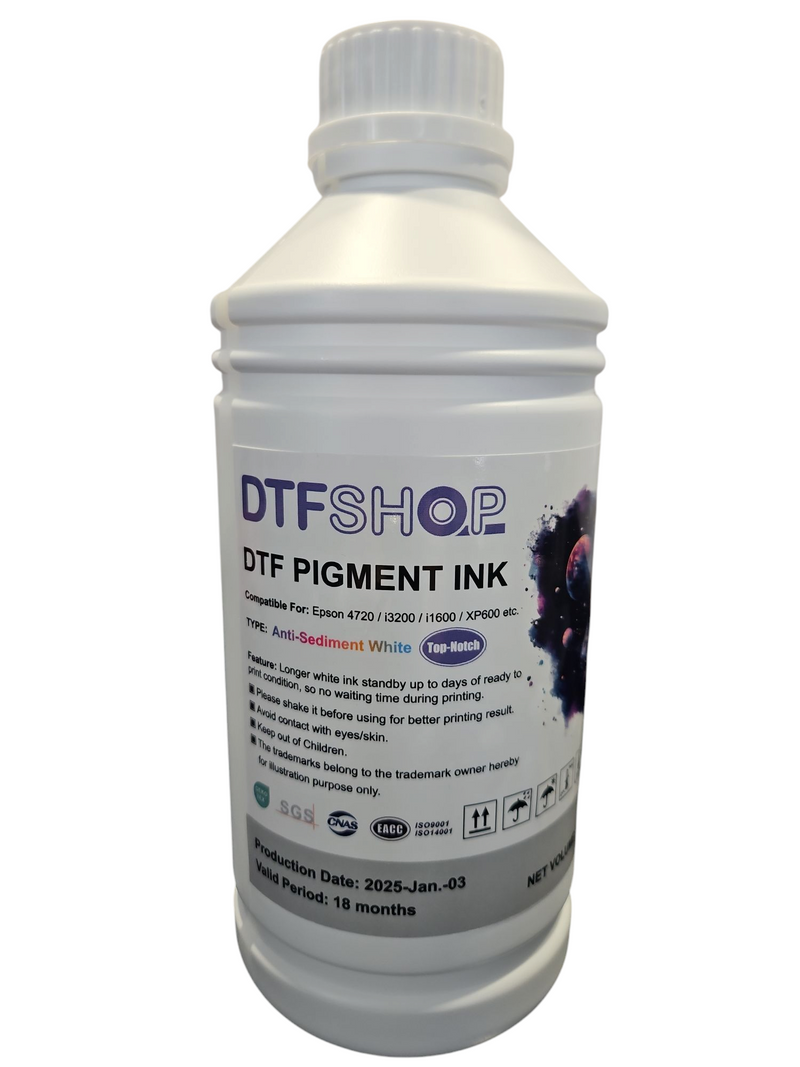 DTF (Direct To Film) ANTI SEDIMENT WHITE INK