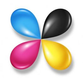 Four Colour Process Inks - COMPLETE SET